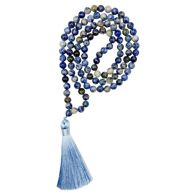 8mm Sodalite Mala Beads